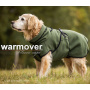 Warmover Cape Pullover für mitelgroße Hunde in Kieferngrün pine green