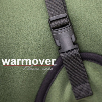 Warmover Cape Pullover für mitelgroße Hunde kieferngrün XL