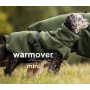 Warmover Cape mini Pullover für kleine Hunde in Piniengrün pine green