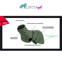 RUKKA Pets Hundebademantel Medea ECO in grün XXS