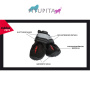 RUKKA Pets Schuhe halbhoch Proff Pfotenschutz  in schwarz 2-er Pack