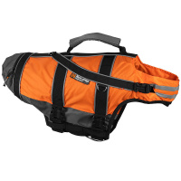 Non-stop dogwear Hundeschwimmweste 2.0 schwarz orange Gr. 2