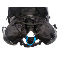 Non-stop dogwear Amundsen Pak Hunderucksack in grau schwarz XS