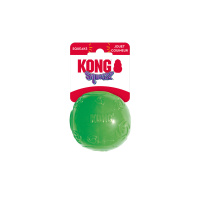 KONG Squeezz Ball mit Quietscher L GRÜN