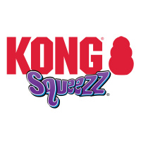 KONG Squeezz Apportierstock Stock ROT