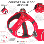 DOG Copenhagen Comfort Walk Go Geschirr in rot Classic Red