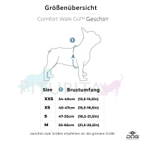 DOG Copenhagen Comfort Walk Go Geschirr in rot Classic Red XXS