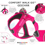 DOG Copenhagen Comfort Walk Go Geschirr in pink Wild Rose