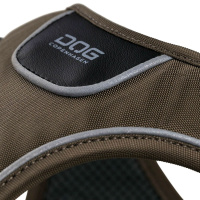 DOG Copenhagen Comfort Walk Go Geschirr in braun Mocca XXS