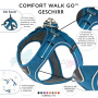 DOG Copenhagen Comfort Walk GO Geschirr in blau Ocean Blue