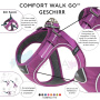 DOG Copenhagen Comfort Walk Go Geschirr in lila Purple Passion