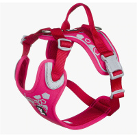 Hurtta Weekend Warrior Geschirr in ruby pink80-100