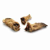 Rehohren mit Fell für Hunde 10 Stück