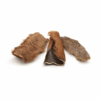 PITUPITA Rehhaut mit Fell Wild für Hunde 200g