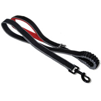 KURGO Springback Laufleine BungeeLeine | schwarz 122 cm