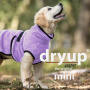DryUp Trocken Cape Hundebademantel MINI für kleine Hunde in lavendel