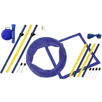 Agility Hundetraining Set mit Tunnel Springhürde...