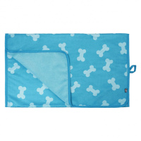 RUKKA Pets Handtuch aus Mikrofaser in blau L | 120x60cm