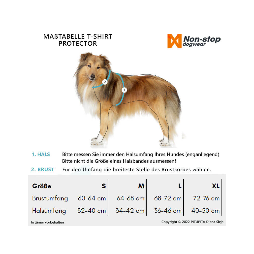 Non-stop Dogwear Sicherheitsshirt T-Shirt Protector PITUPITA, 32