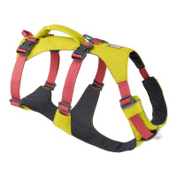 Ruffwear Sicherheitsgeschirr Flagline Lichen Green gelb S