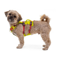 Ruffwear Sicherheitsgeschirr Flagline Lichen Green gelb S