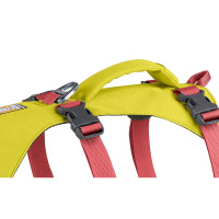 Ruffwear Sicherheitsgeschirr Flagline Lichen Green gelb S