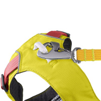 Ruffwear Sicherheitsgeschirr Flagline Lichen Green gelb S