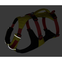Ruffwear Sicherheitsgeschirr Flagline Lichen Green gelb M