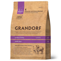 Grandorf Trockenfutter Lamm und Pute für große...