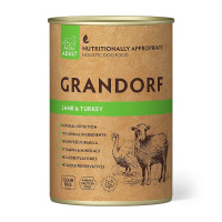 Grandorf Nassfutter mit Lamm und Pute 400g