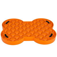 LickiMat Slodog Anti Schling Napf SlowFeeder Plate  orange