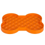 LickiMat Slodog Anti Schling Napf SlowFeeder Plate orange