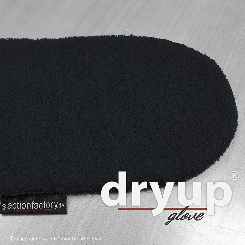 DryUp Glove kleiner Trocken Handschuh aus Baumwolle in schwarz