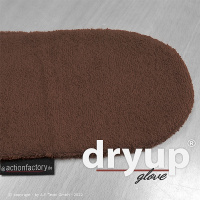 DryUp Glove kleiner Trocken Handschuh aus Baumwolle in braun brown