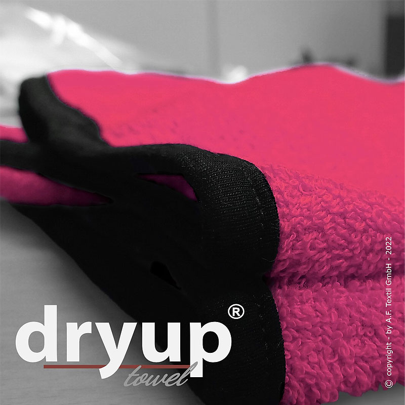 DryUp Towel großes Handtuch aus Baumwolle in pink