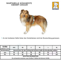 Ruffwear Kühlweste Swamp Cooler Sage Heliotrope Purple lila L