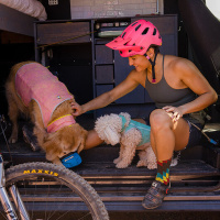 Ruffwear Kühlweste Swamp Cooler Zip Vest Blue Mist blau XS