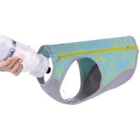 Ruffwear Kühlweste Swamp Cooler Zip Vest Blue Mist blau L