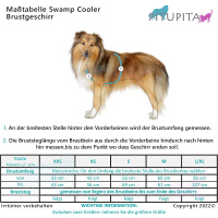 Ruffwear Hundegeschirr Swamp Cooler zum kühlen Sage Green grün XXS