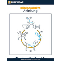 Ruffwear Hundegeschirr Swamp Cooler zum kühlen Graphite Gray grau S