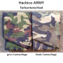 Sofadogwear Hachico ARMY Softshell Pullover in Khaki Camouflage