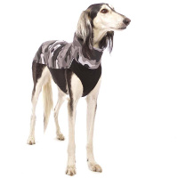 Sofadogwear Hachico ARMY Softshell Pullover in Grau Camouflage XS1