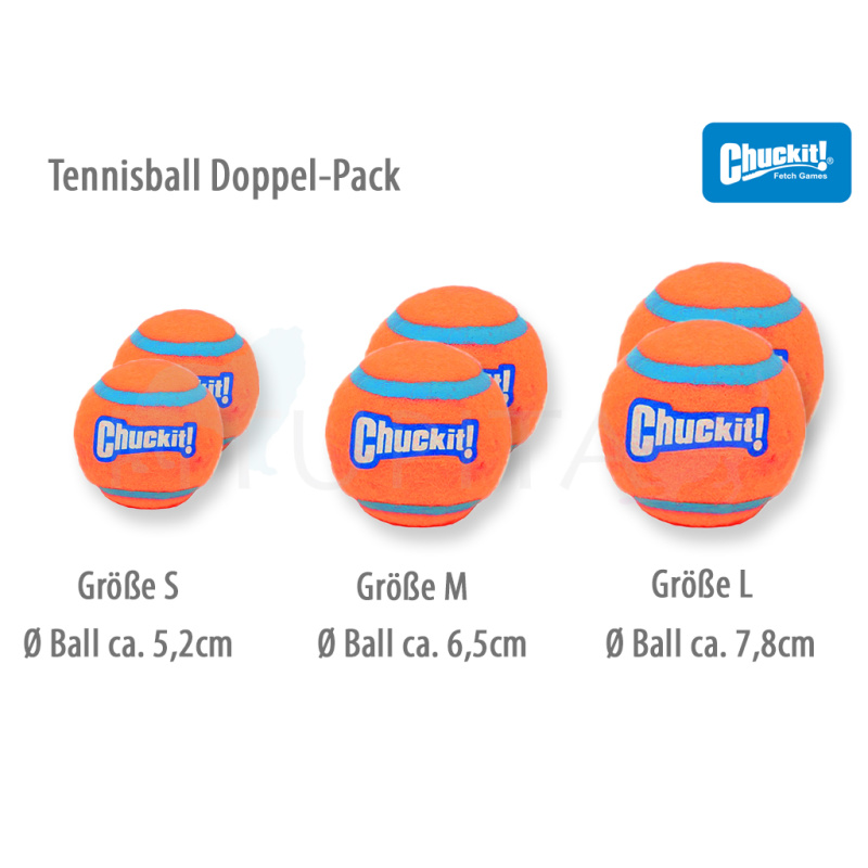 Chuckit® Tennis Ball M-2-Pack