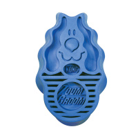 KONG ZoomGroom Massagebürste BLAU