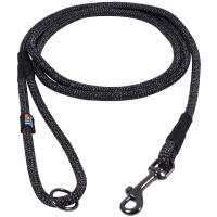 Rukka Pets Rope Leine Führleine rund in schwarz L 11 mm ø