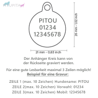 Anhänger Kreis Mittelgroß Bronx The Boss inkl....