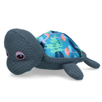 CoolPets Turtles Up Schildkröte Wasserspielzeug mit Flamingomuster