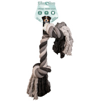 Floss Dental Baumwollseil mit 2 Knoten Cotton Rope 85 cm