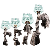 Floss Dental Baumwollseil mit 2 Knoten Cotton Rope 85 cm