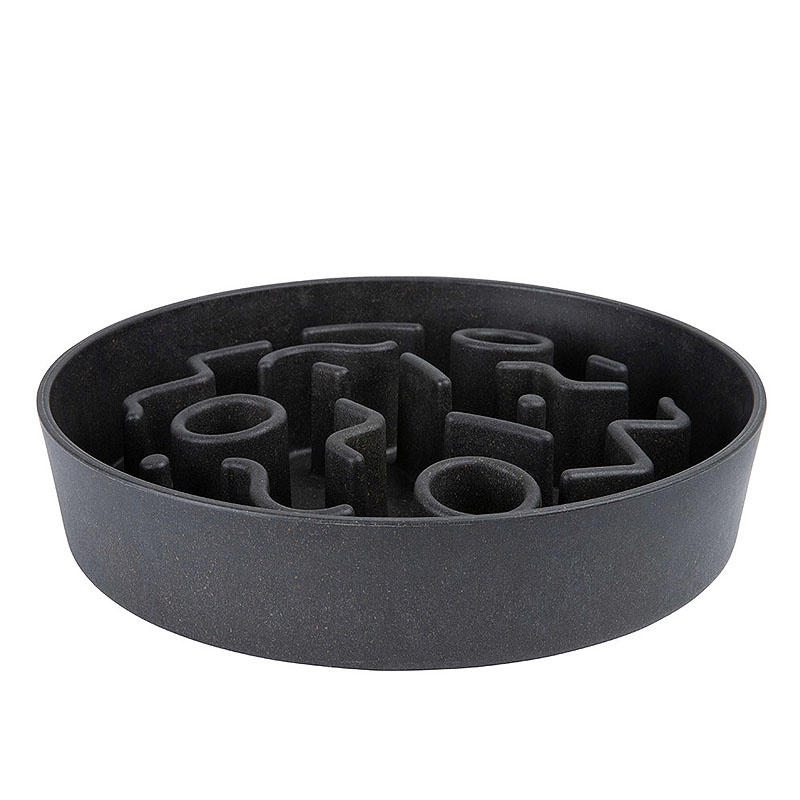 District 70 BAMBOO Dog Slow Feeder Anti Schling Napf  M merengue